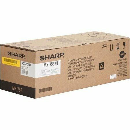 SHARP ELECTRONICS CRTDG, LSR, MXM623, 753, BK, 83K SHRMX753NT